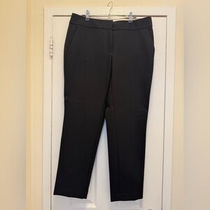 LOFT Black Ankle Pants/Slacks